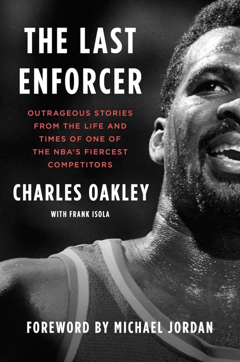Book Cover of The Last Enforcer by Charles Oakley.
